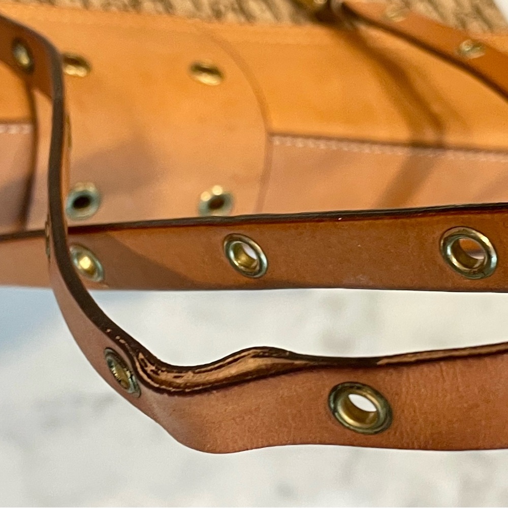 Christian Dior 2003 Diorissimo Street Chic Vintage Shoulder Bag, tan/gold, GUC - Picture 10 of 16